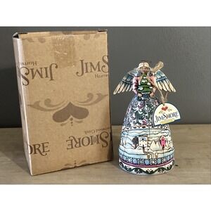 Jim Shore  Bountiful Angel 4006722  Mini Figure New In Box